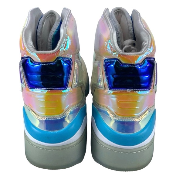 Converse Men’s ERX 260 Impress Hi Size 17 Iridescent Basketball Sneakers - Picture 5 of 11